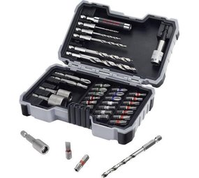 Bosch Bosch Accessoires  35-delig Boor en bit assortiment voor hout Bosch Bosch Accessoires  35-delig Boor en bit assortiment voor hout