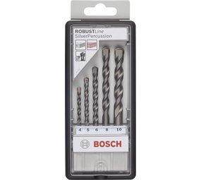 Bosch Bosch betonborenset Silver Percussion 5-delig Bosch Bosch betonborenset Silver Percussion 5-delig