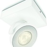 Philips Led Wandlamp Philips ClockWork Wit 1x4.5W Verstelbaar 500Lm Philips Led Wandlamp Philips ClockWork Wit 1x4.5W Verstelbaar 500Lm