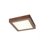 Home Sweet Home Home Sweet Home plafondlamp LED Ska vierkant roest 15W Home Sweet Home Home Sweet Home plafondlamp LED Ska vierkant roest 15W