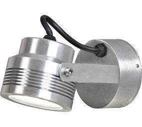 Konstsmide Konstsmide Monza LED 6x1W - Wandspot zwenkbaar 19cm - 230V - 3000K -zilver Konstsmide Konstsmide Monza LED 6x1W - Wandspot zwenkbaar 19cm - 230V - 3000K -zilver
