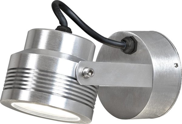 Konstsmide Konstsmide Monza LED 6x1W - Wandspot zwenkbaar 19cm - 230V - 3000K -zilver Konstsmide Konstsmide Monza LED 6x1W - Wandspot zwenkbaar 19cm - 230V - 3000K -zilver