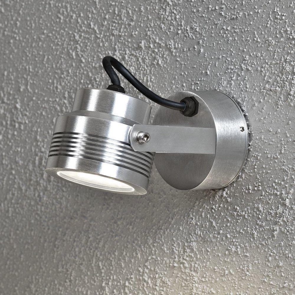 Konstsmide Konstsmide Monza LED 6x1W - Wandspot zwenkbaar 19cm - 230V - 3000K -zilver Konstsmide Konstsmide Monza LED 6x1W - Wandspot zwenkbaar 19cm - 230V - 3000K -zilver