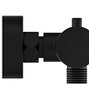 Aquavive AquaVive thermostatische douchekraan Irminio zwart 15cm Aquavive AquaVive thermostatische douchekraan Irminio zwart 15cm