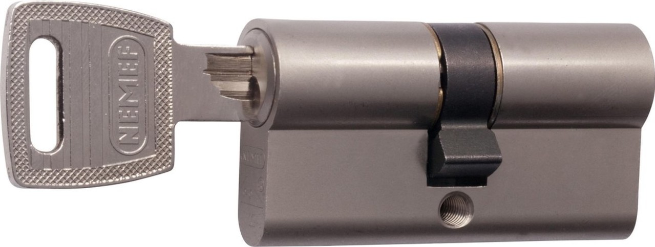 Nemef Nemef Profielcilinder 111/9 Gelijksluitend SKG 2** - Set van 2 stuks Nemef Nemef Profielcilinder 111/9 Gelijksluitend SKG 2** - Set van 2 stuks