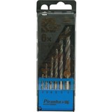 Piranha Black&Decker Piranha HI-TECH Bullet metaalboren cassette, 6 stuks 2 - 8mm X56003