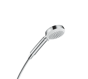 Hansgrohe Hansgrohe handdouche MyClub 100mm 4 stralen chroom/wit Hansgrohe Hansgrohe handdouche MyClub 100mm 4 stralen chroom/wit