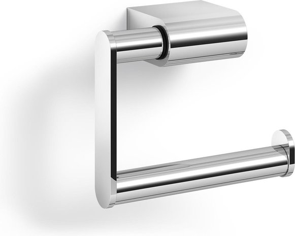 Zack Zack Atore toiletrolhouder zonder klep 12,4x10,4x5,4cm Spiegelglans RVS Zack Zack Atore toiletrolhouder zonder klep 12,4x10,4x5,4cm Spiegelglans RVS