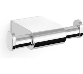 Zack Zack Atore dubbele handdoekhouder-  Glans Rvs Zack Zack Atore dubbele handdoekhouder-  Glans Rvs