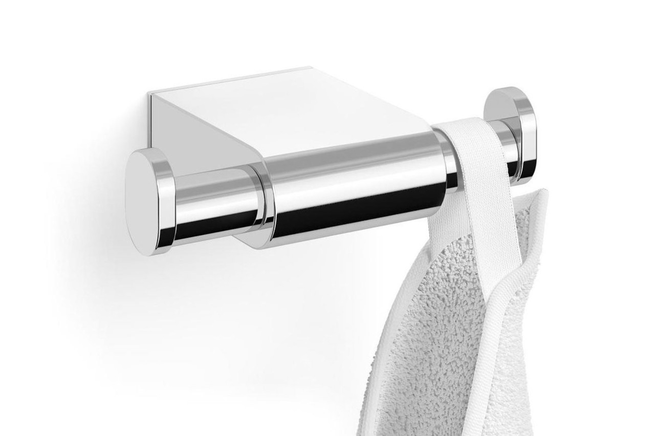 Zack Zack Atore dubbele handdoekhouder 8,8x5,5x2,3 cm Glans Rvs Zack Zack Atore dubbele handdoekhouder 8,8x5,5x2,3 cm Glans Rvs