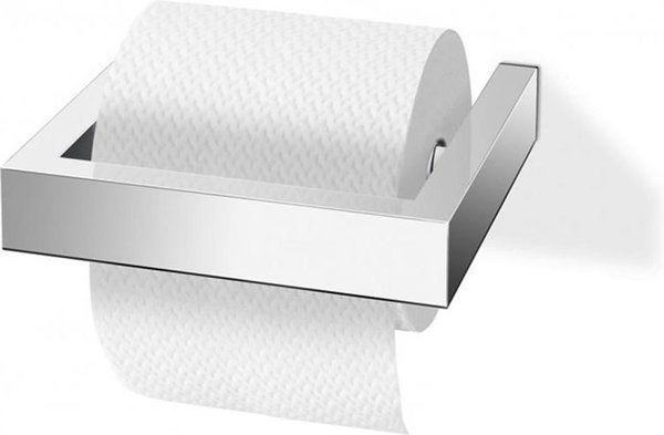 Zack Zack Linea Toiletrolhouder rechthoekig 15X15cm Spiegelglans RVS Zack Zack Linea Toiletrolhouder rechthoekig 15X15cm Spiegelglans RVS