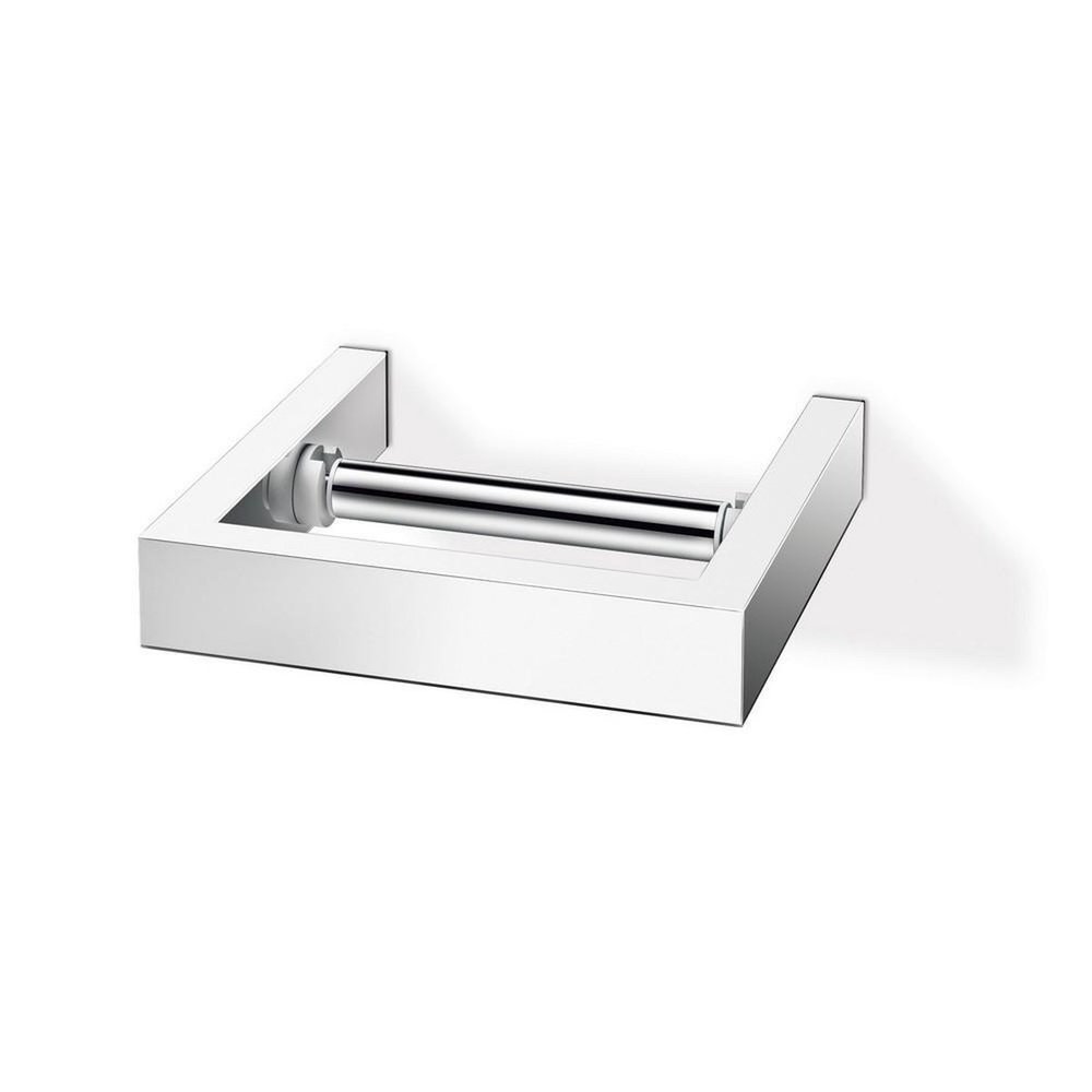 Zack Zack Linea Toiletrolhouder rechthoekig 15X15cm Spiegelglans RVS Zack Zack Linea Toiletrolhouder rechthoekig 15X15cm Spiegelglans RVS
