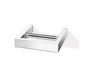 Zack Zack Linea Toiletrolhouder rechthoekig 15X15cm Spiegelglans RVS