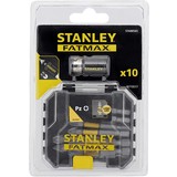 Stanley Stanley STA88565-XJ bitset Pozidrive FATMAX 10-delig Stanley Stanley STA88565-XJ bitset Pozidrive FATMAX 10-delig