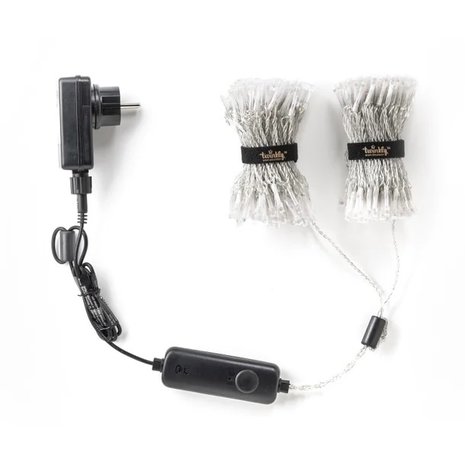 Twinkly Twinkly String miniverlichting met app 20 m met 250 LED lampen multi en warm wit - Transparant kabel Twinkly Twinkly String miniverlichting met app 20 m met 250 LED lampen multi en warm wit - Transparant kabel