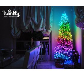 Twinkly Twinkly String  miniverlichting met app 20 m met 250 LED lampen multi en warm wit - Transparant kabel Twinkly Twinkly String  miniverlichting met app 20 m met 250 LED lampen multi en warm wit - Transparant kabel