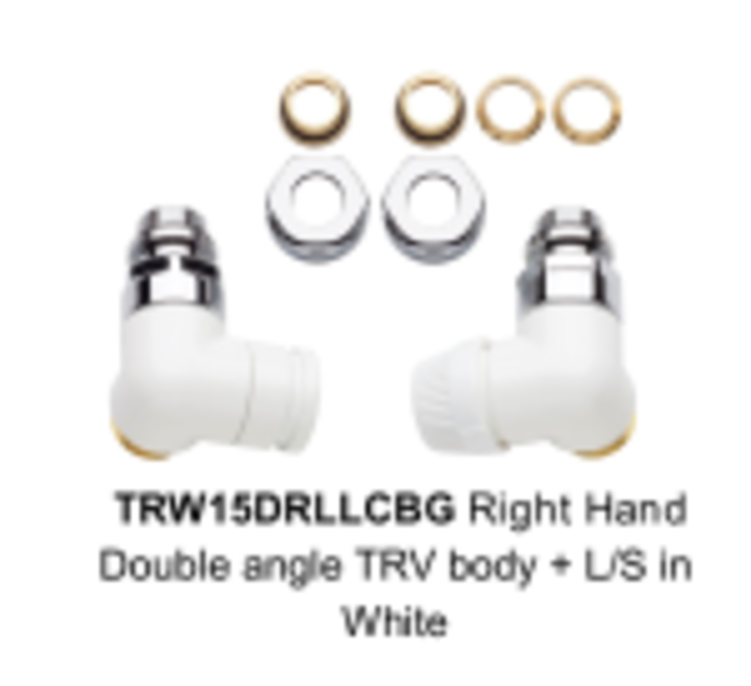 Honeywell Honeywell thermostatisch ventiel design links wit