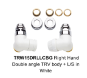 Honeywell Honeywell thermostatisch ventiel design links wit Honeywell Honeywell thermostatisch ventiel design links wit