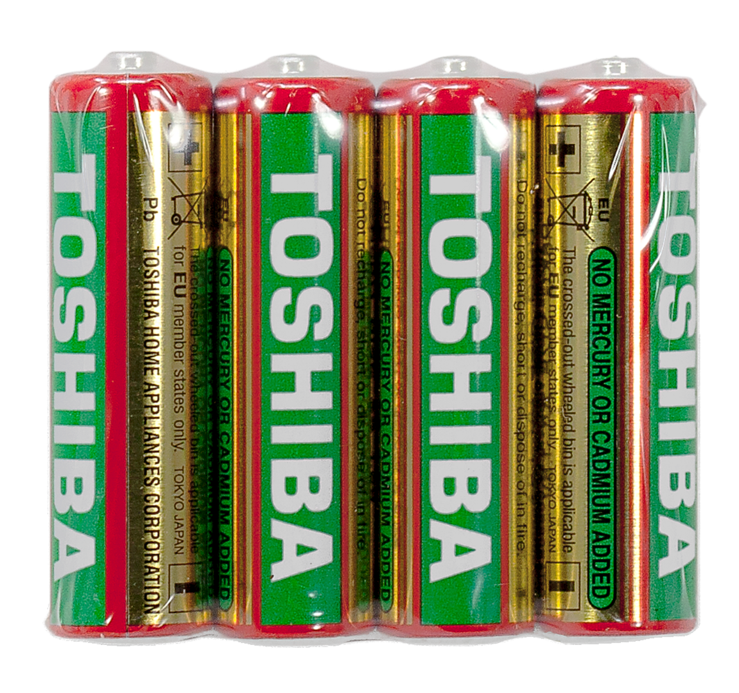 Toshiba Toshiba 40 x AA Heavy Duty Zinc Carbon batterijen , R6KG-BP-4C 10x4 pack VOORDEELPAK