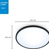WiZ WiZ Plafonniere SuperSlim Zwart - Slimme LED-Verlichting - Warm- tot Koelwit Licht - Geintegreerd LED - 14W - Wi-Fi WiZ WiZ Plafonniere SuperSlim Zwart - Slimme LED-Verlichting - Warm- tot Koelwit Licht - Geintegreerd LED - 14W - Wi-Fi