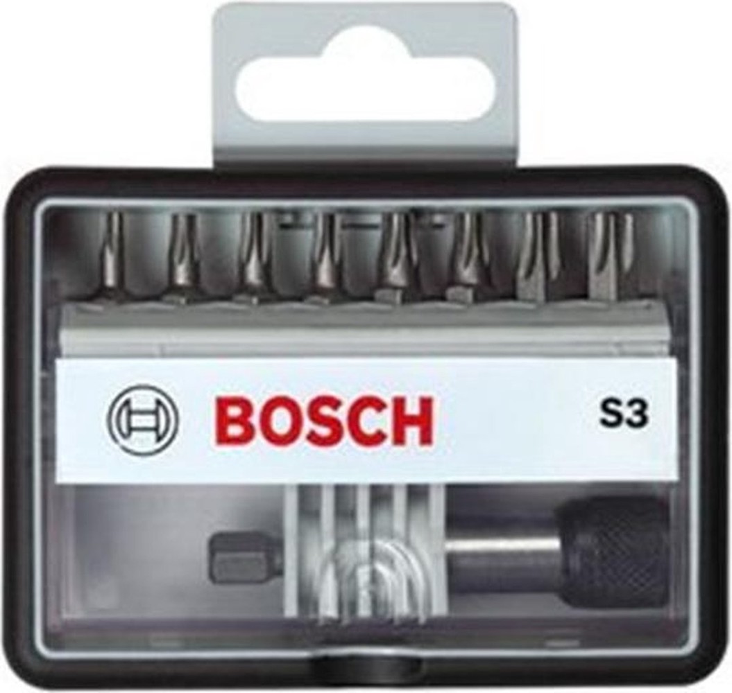 Bosch Bosch - 8+1-delige Robust Line bitset S Extra Hard 25 mm, 8+1-delig