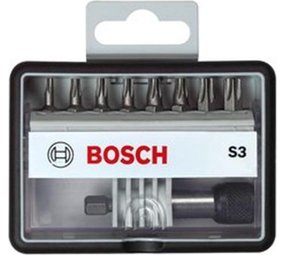 Bosch Bosch - 8+1-delige Robust Line bitset S Extra Hard 25 mm, 8+1-delig Bosch Bosch - 8+1-delige Robust Line bitset S Extra Hard 25 mm, 8+1-delig