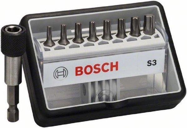Bosch Bosch - 8+1-delige Robust Line bitset S Extra Hard 25 mm, 8+1-delig