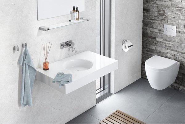 Zack Zack Atore handdoekhaak 2x5.8x5.5cm RVS Chroom Glans