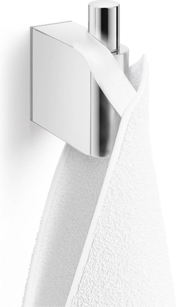 Zack Zack Atore handdoekhaak 2x5.8x5.5cm RVS Chroom Glans