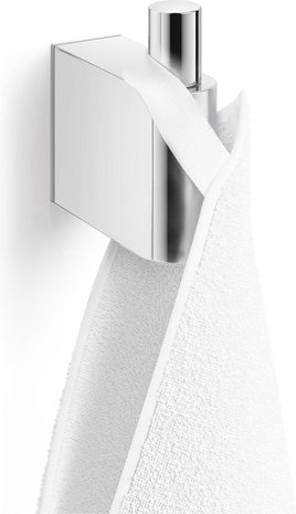Zack Zack Atore handdoekhaak 2x5.8x5.5cm RVS Chroom Glans