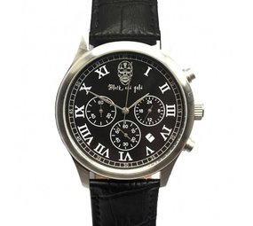 Black and Gold Black & Gold San Cristóbal horloge Gris Grey and Black Black and Gold Black & Gold San Cristóbal horloge Gris Grey and Black