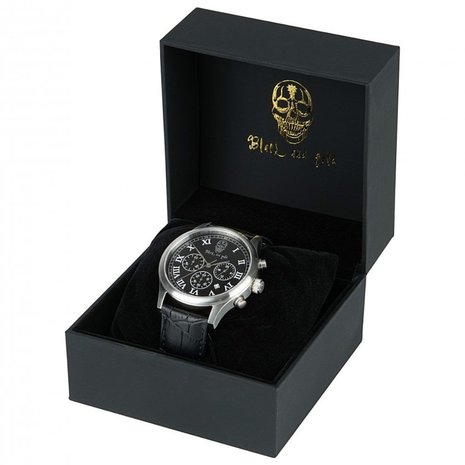 Black and Gold Black & Gold San Cristóbal horloge Gris Grey and Black