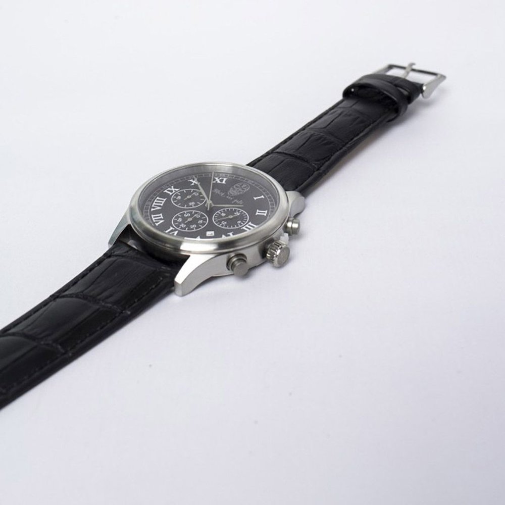 Black and Gold Black & Gold San Cristóbal horloge Gris Grey and Black