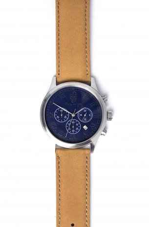 Black and Gold Polshorloge Black & Gold San Cristóbal horloge Azul Black and Gold Polshorloge Black & Gold San Cristóbal horloge Azul