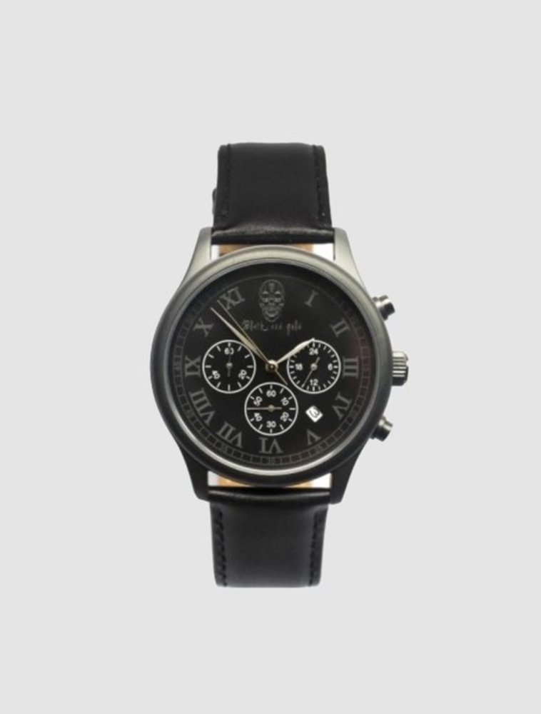 Black and Gold Polshorloge Black & Gold San Cristóbal horloge Negro Black Black and Gold Polshorloge Black & Gold San Cristóbal horloge Negro Black