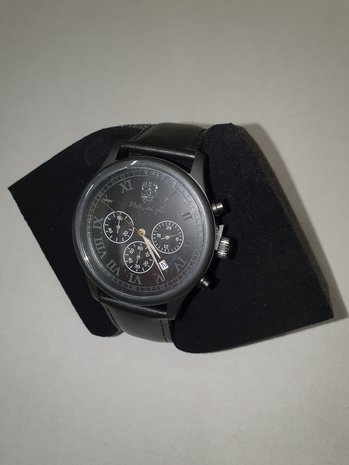 Black and Gold Polshorloge Black & Gold San Cristóbal horloge Negro Black Black and Gold Polshorloge Black & Gold San Cristóbal horloge Negro Black