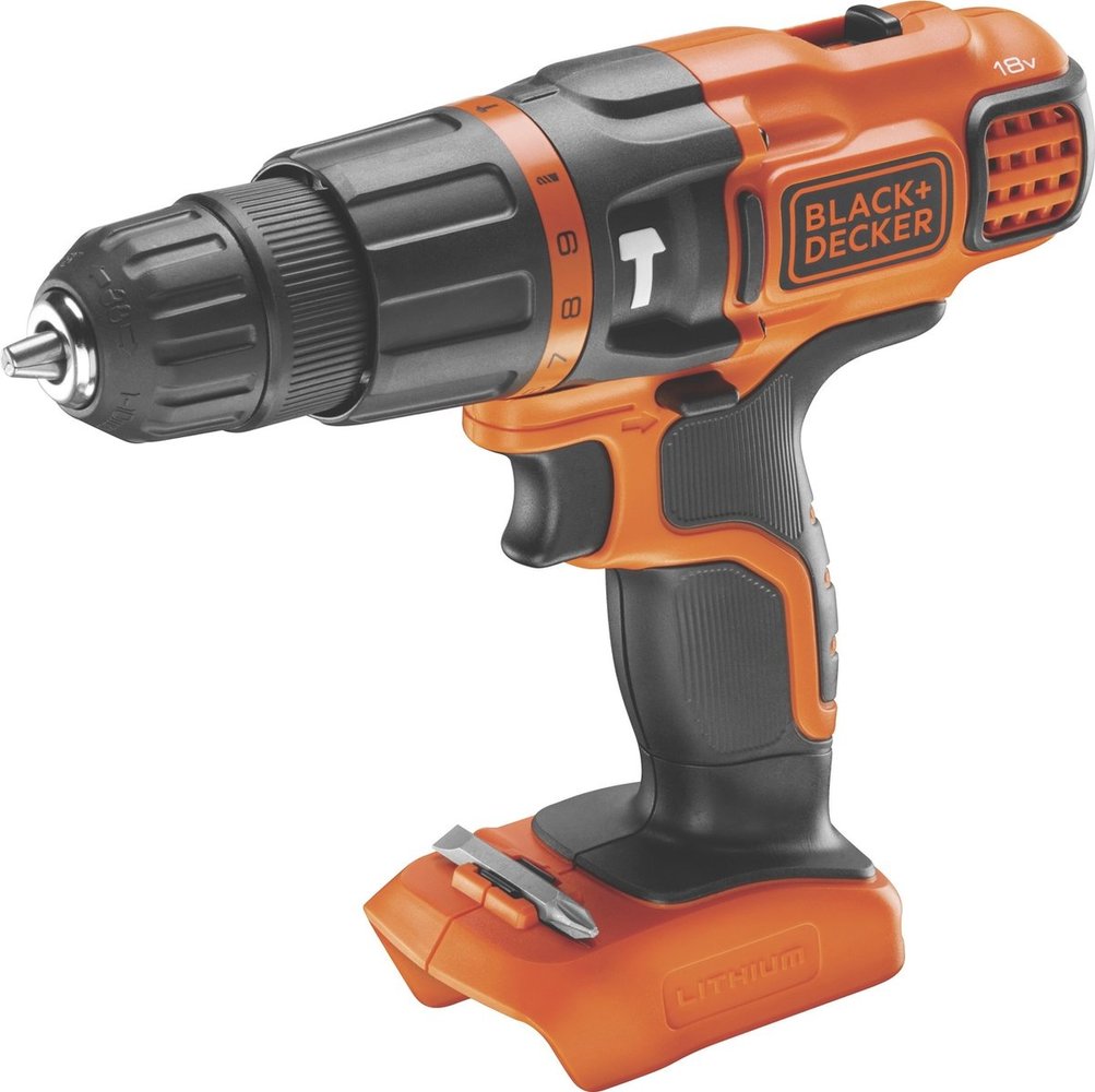 Black+Decker Black+Decker - BDCH188N-XJ Accuboormachine - met klopfunctie - 18V - (zonder accu en lader)