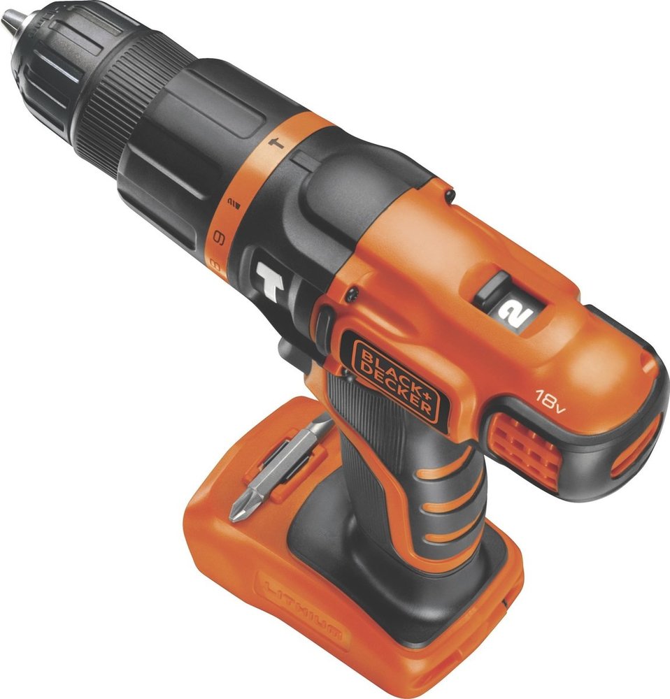 Black+Decker Black+Decker - BDCH188N-XJ Accuboormachine - met klopfunctie - 18V - (zonder accu en lader)