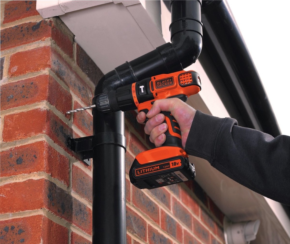 Black+Decker Black+Decker - BDCH188N-XJ Accuboormachine - met klopfunctie - 18V - (zonder accu en lader)