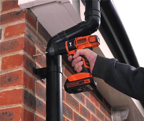 Black+Decker Black+Decker - BDCH188N-XJ Accuboormachine - met klopfunctie - 18V - (zonder accu en lader)