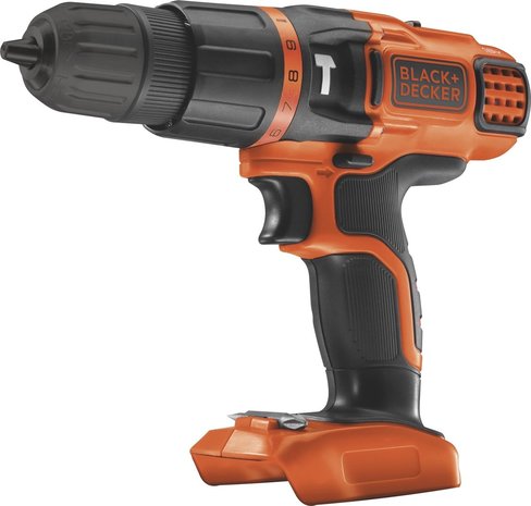 Black+Decker Black+Decker - BDCH188N-XJ Accuboormachine - met klopfunctie - 18V - (zonder accu en lader)