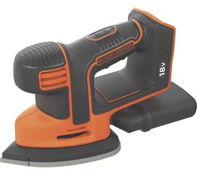 Black+Decker Black+Decker BDCDS18N-XJ Mouse Detailschuurmachine - 18V - (zonder accu en lader) Black+Decker Black+Decker BDCDS18N-XJ Mouse Detailschuurmachine - 18V - (zonder accu en lader)