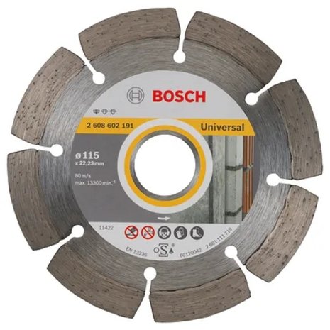 Bosch Bosch Profiline diamantschijf top universeel 115mm Bosch Bosch Profiline diamantschijf top universeel 115mm