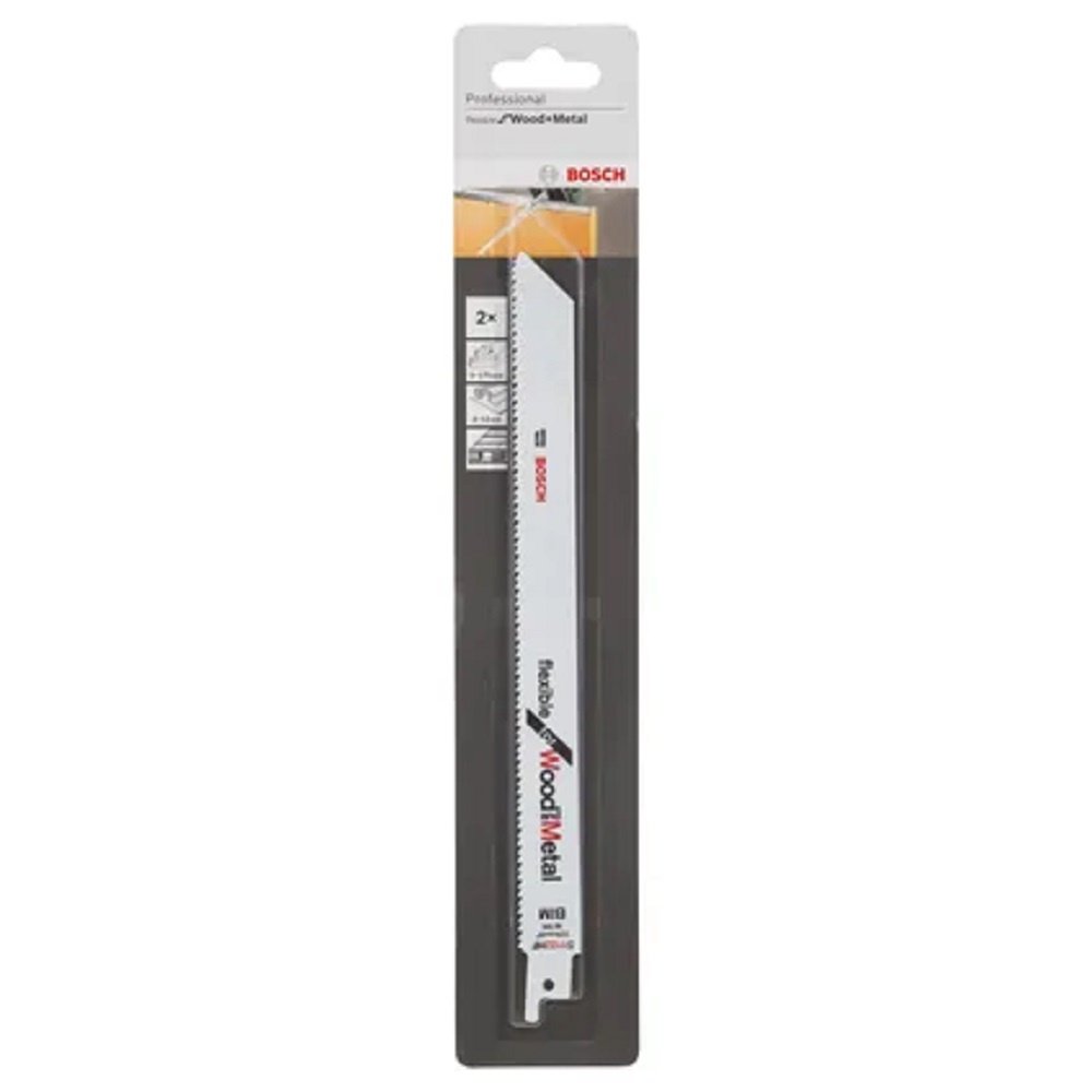 Bosch Bosch S 1122 HF Flexible for Wood and Metal reciprozaagblad Bosch Bosch S 1122 HF Flexible for Wood and Metal reciprozaagblad