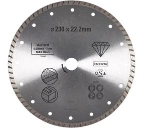 Stanley Stanley STA38207-XJ diamantzaagblad 23 cm Diamantzaagblad met turborand Stanley Stanley STA38207-XJ diamantzaagblad 23 cm Diamantzaagblad met turborand