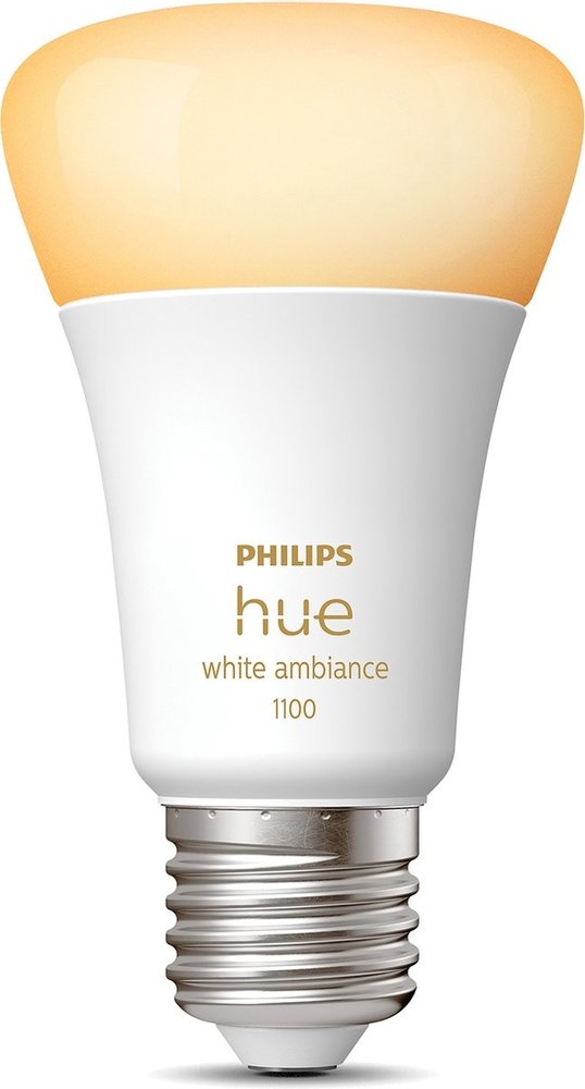 Philips Philips Hue standaardlamp E27 Lichtbron - white Ambiance - 1-pack - 1100lm - Bluetooth Philips Philips Hue standaardlamp E27 Lichtbron - white Ambiance - 1-pack - 1100lm - Bluetooth