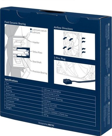 Arctic koeler Arctic F12 - 120mm Arctic koeler Arctic F12 - 120mm