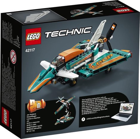 Lego Technic Racevliegtuig - 42117 Lego Technic Racevliegtuig - 42117