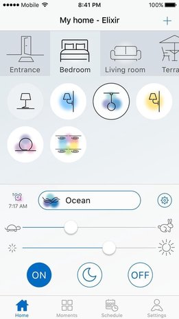 WiZ WiZ colors hanglamp ELIXIR - 1055lm - met afstandsbediening WiZmote - chroom WiZ WiZ colors hanglamp ELIXIR - 1055lm - met afstandsbediening WiZmote - chroom