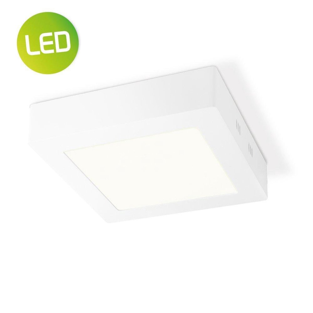 Home Sweet Home Home sweet home LED plafondlamp Ska vierkant 17 - wit Home Sweet Home Home sweet home LED plafondlamp Ska vierkant 17 - wit